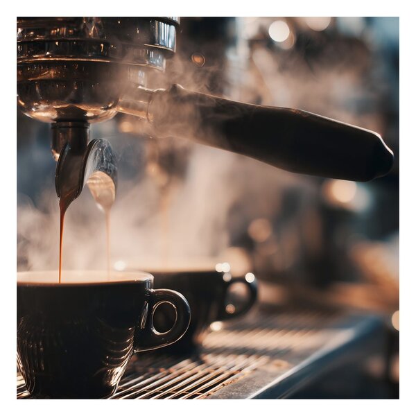 Obraz espresso v kavárně