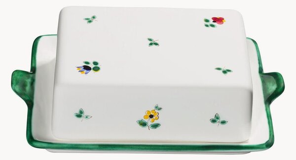 Ručně vyrobená máselnička Streublumen