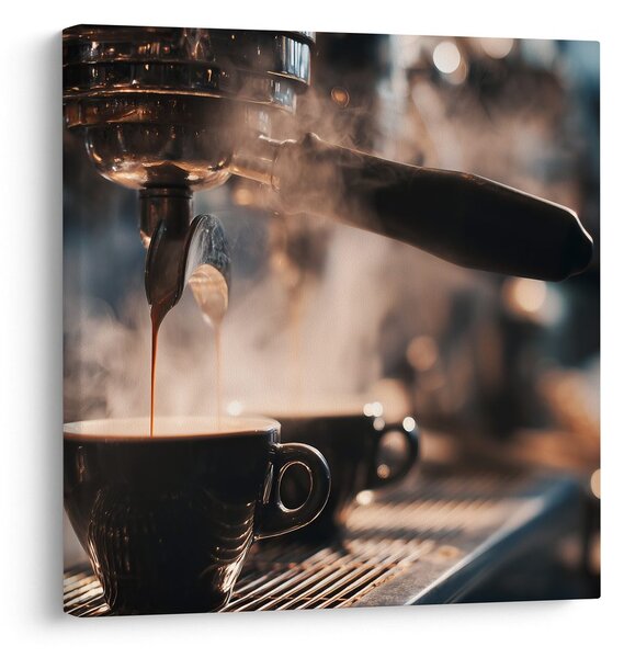 Obraz espresso v kavárně