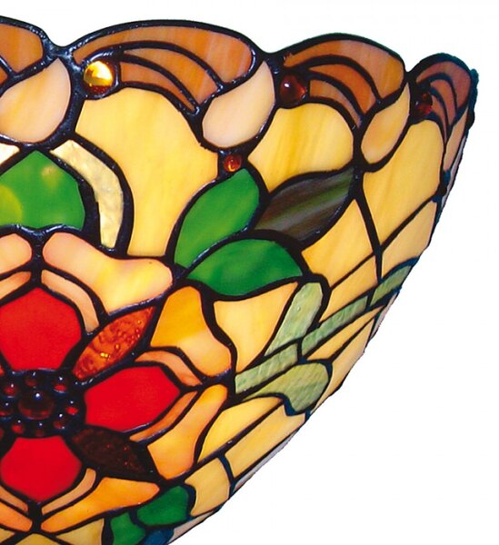 Nástěnná lampa Tiffany Kyler – 30x15x20 cm