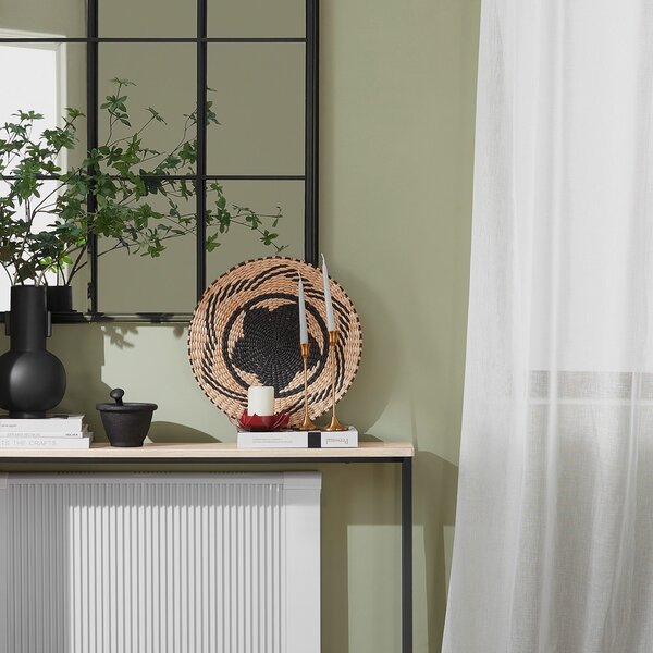 Sobuy Fsb19-Xl-Z Konzolový Stolek Boční Stolek Odkládací Stolek 120X80X20Cm
