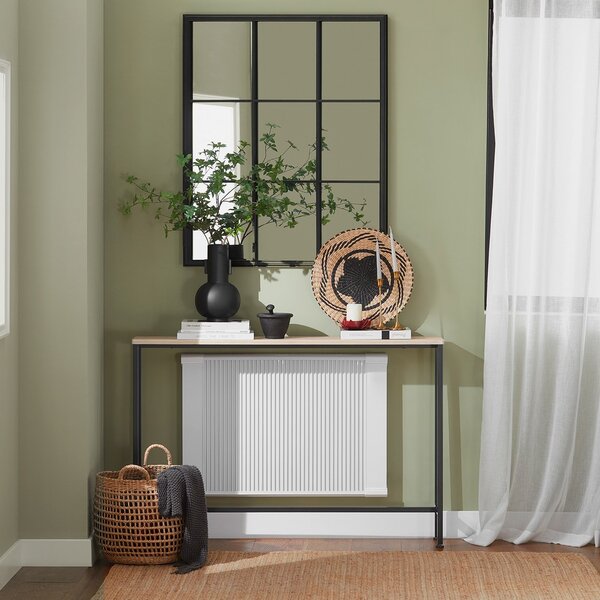 Sobuy Fsb19-Xl-Z Konzolový Stolek Boční Stolek Odkládací Stolek 120X80X20Cm