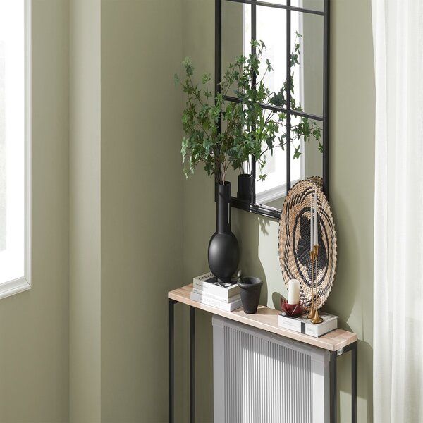 Sobuy Fsb19-Xl-Z Konzolový Stolek Boční Stolek Odkládací Stolek 120X80X20Cm