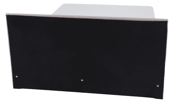 KONDELA Boxspringová postel, šedohnědá Taupe, 160x200, ADARA