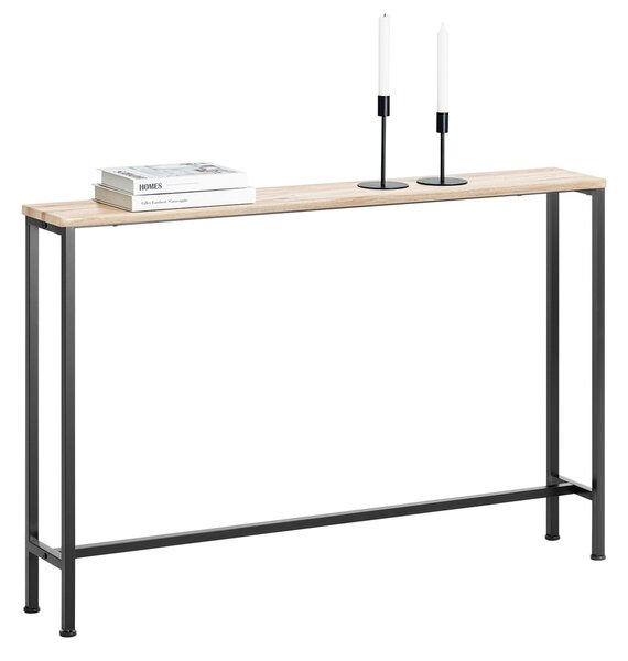 Sobuy Fsb19-Xl-Z Konzolový Stolek Boční Stolek Odkládací Stolek 120X80X20Cm