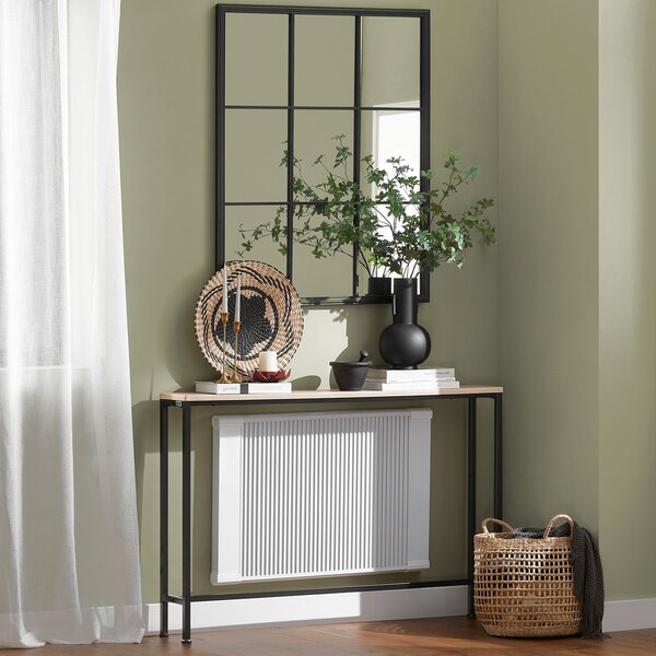 Sobuy Fsb19-Xl-Z Konzolový Stolek Boční Stolek Odkládací Stolek 120X80X20Cm