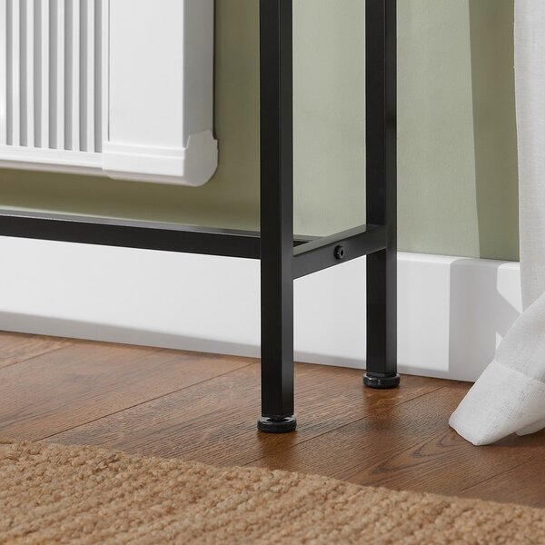 Sobuy Fsb19-Xl-Z Konzolový Stolek Boční Stolek Odkládací Stolek 120X80X20Cm