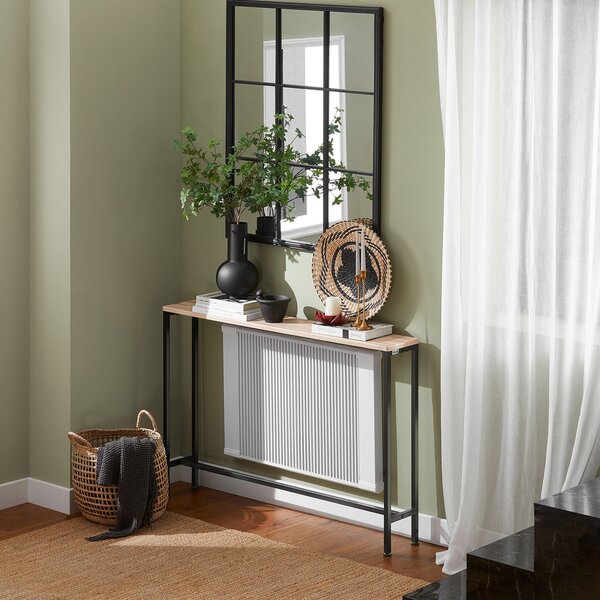 Sobuy Fsb19-Xl-Z Konzolový Stolek Boční Stolek Odkládací Stolek 120X80X20Cm