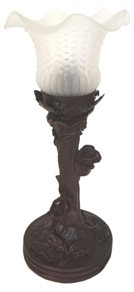 Stolní Tiffany lampa Stefanie – 12x31 cm