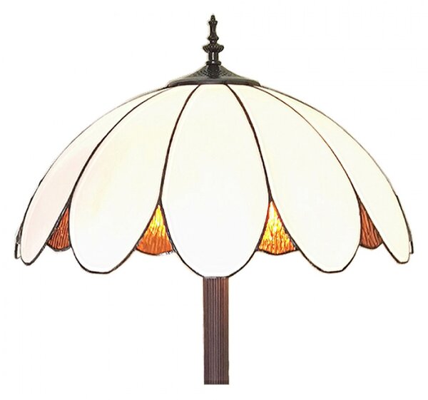 Stojací Tiffany lampa Stefanie – 46x166 cm