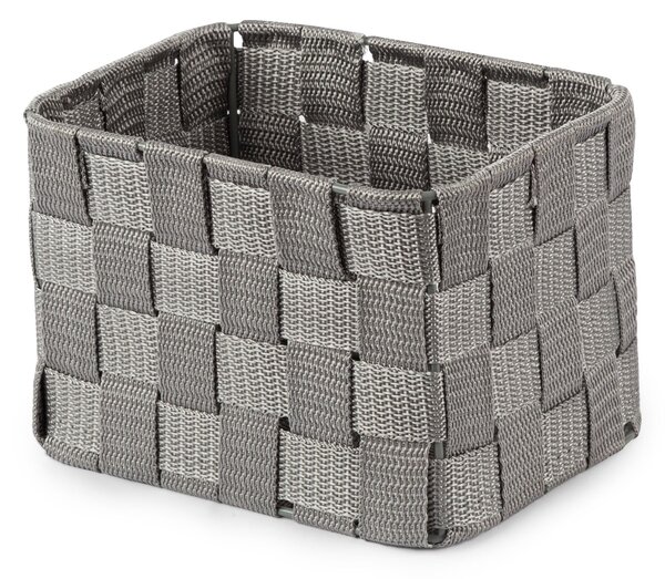 Úložný organizér do zásuvky Compactor TEX vysoký - 19 x 14 x 13 cm, šedý