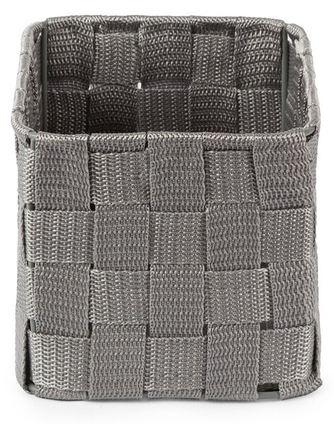 Úložný organizér do zásuvky Compactor TEX vysoký - 19 x 14 x 13 cm, šedý