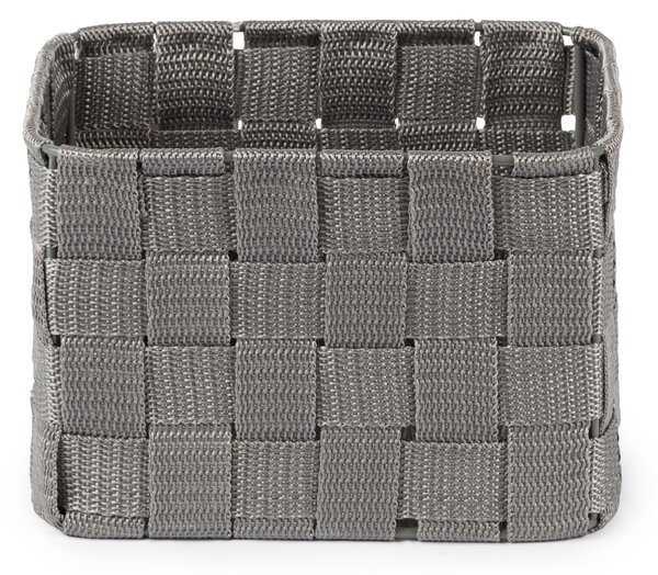 Úložný organizér do zásuvky Compactor TEX vysoký - 19 x 14 x 13 cm, šedý