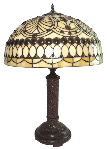Stolní lampa Tiffany Pascaline – 46x62 cm