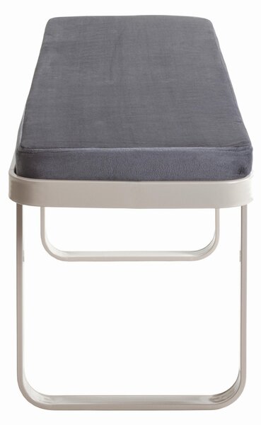 SEDACÍ LAVICE, kov, textil, 115/48/36 cm - Taburety, Online Only