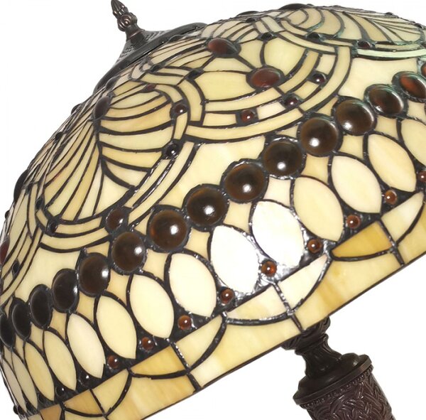 Stolní lampa Tiffany Pascaline – 46x62 cm