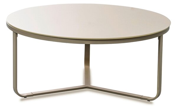 KONFERENČNÍ STOLEK, krémová, kov, 80/80/35 cm Xora - Konferenční stolky, Online Only