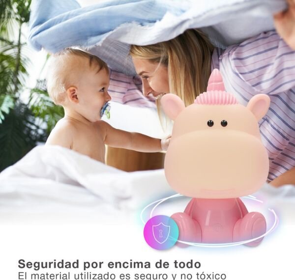 Noční světlo jednorožec 31cm GSC, denní + RGB, nabíjecí, BT reproduktor, 3 roky záruka