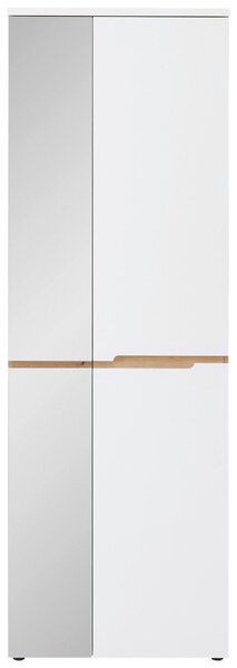 SKŘÍŇ NA ODĚV, bílá, dub artisan, 65/192/38 cm Voleo - Šatní skříně, Online Only