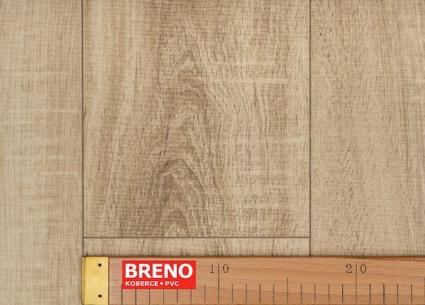 Breno PVC MAXIMA PLUS Avery S33 – světlé dřevo, šíře 300 cm