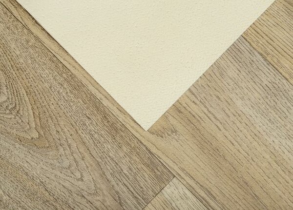 Breno PVC PRESTO PLUS Tavel 530 – světlé dřevo, šíře 400 cm