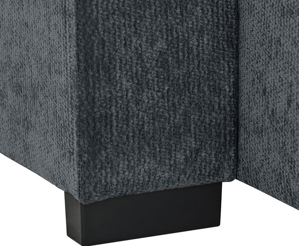 SEDACÍ SOUPRAVA, textil, tmavě šedá Ti'me - Sedací soupravy, Online Only