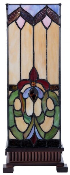 Stolní lampa Tiffany Renier – 17x17x44 cm