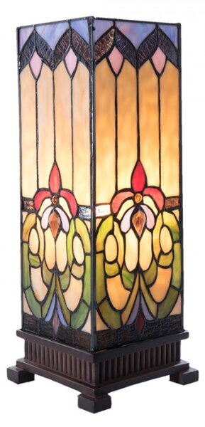 Stolní lampa Tiffany Renier – 17x17x44 cm