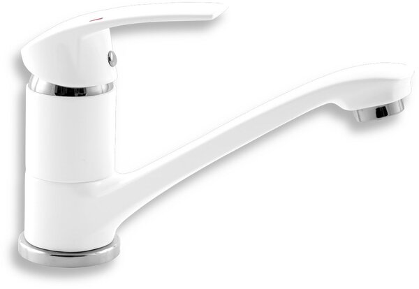 Novaservis Metalia 57 kuchyňská baterie stojící bílá 57096,1