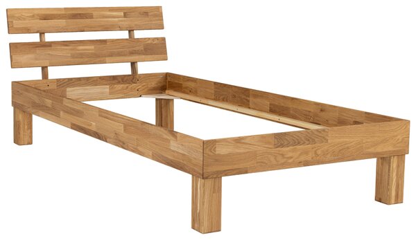 POSTEL, 90/200 cm barvy dubu MID.YOU - Jednolůžkové postele, Online Only