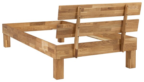 POSTEL, 90/200 cm barvy dubu MID.YOU - Jednolůžkové postele, Online Only