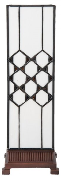Stolní lampa Tiffany Odeletta – 12x12x36 cm