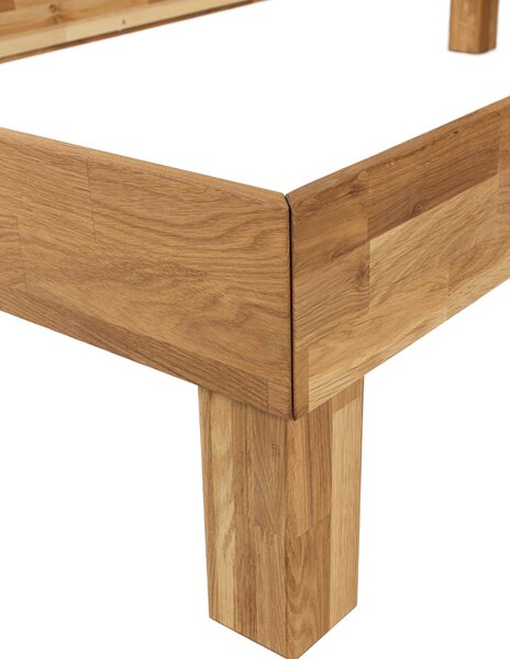 POSTEL, 90/200 cm barvy dubu MID.YOU - Jednolůžkové postele, Online Only