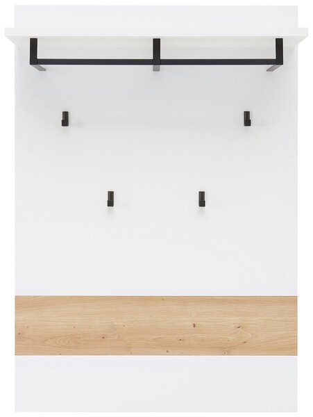 ŠATNÍ PANEL, bílá, dub artisan, 80/118/30 cm Voleo - Šatní panely, Online Only