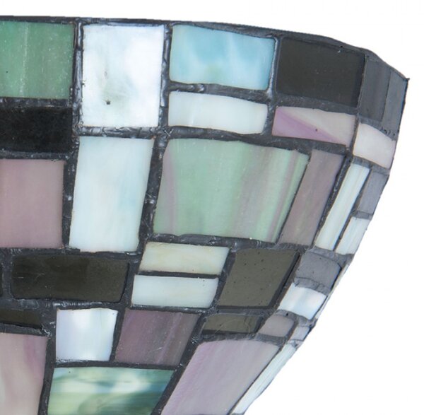 Nástěnná lampa Tiffany Toine – 30x16x18 cm