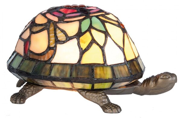 Stolní lampa Tiffany Tortoise – 22x15x13 cm