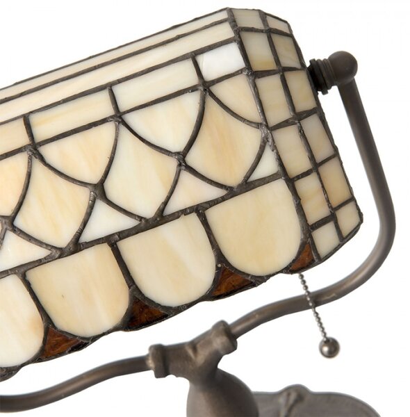 Stolní lampa Tiffany Roger – 26x21x37 cm