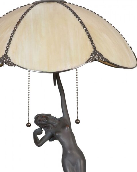 Stolní lampa Tiffany Woman – 41x70 cm