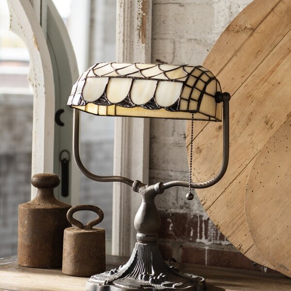 Stolní lampa Tiffany Roger – 26x21x37 cm