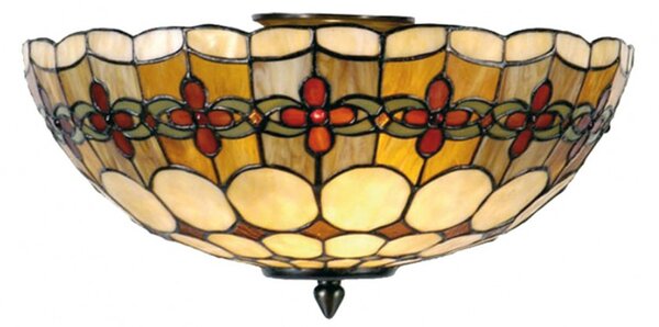 Závěsné svítidlo Tiffany Ronald – 40x24 cm