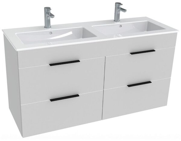 Jika Cube umyvadla se skříňkou 116 cm bílá H4536621763001