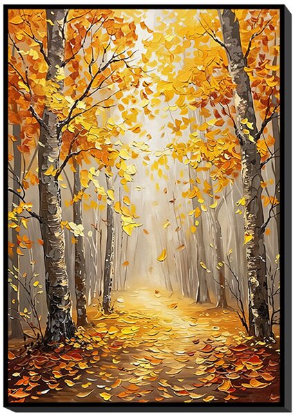 Obraz v rámu EMBER - tištěný na plátně 70x100cm
