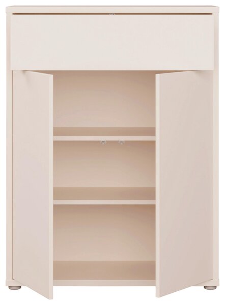 BOTNÍK, pískové barvy, 74,5/99,1/34,9 cm Carryhome - Online Only šatny & botníky, Online Only