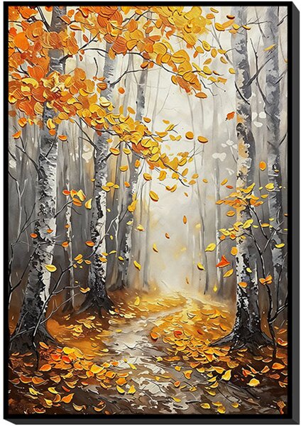 Obraz v rámu AMBER - tištěný na plátně 70x100cm