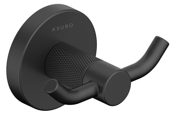 Ksuro 01 věšák na ručník černá 40000030
