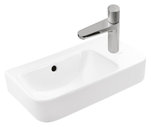 Ksuro 107 umyvadlo 45x26 cm obdélníkový na pult bílá 21004000
