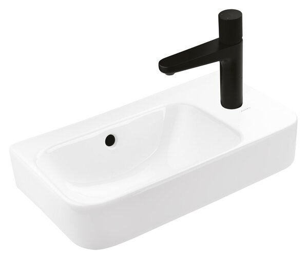 Ksuro 107 umyvadlo 45x26 cm obdélníkový na pult bílá 21004000