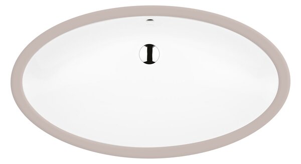 Ksuro 110 umyvadlo 68x34 cm oválné pod pult bílá lesk 20015000