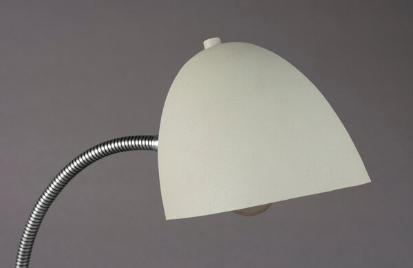 Béžová kovová stolní lampa DUTCHBONE JANNA