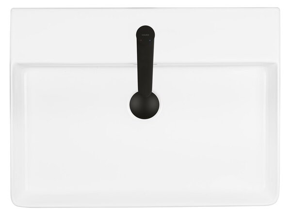 Ksuro 100 umyvadlo 59x43.5 cm obdélníkový na pult bílá 21000000
